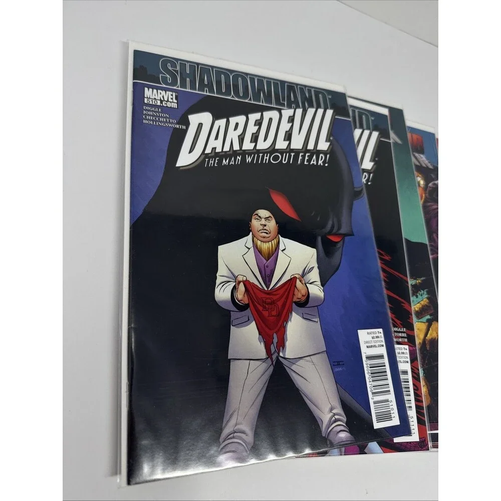 Shadowland LOT 17 Daredevil 508 509 510 511 512 Power Man 1 2 3 4 Elektra Ghost